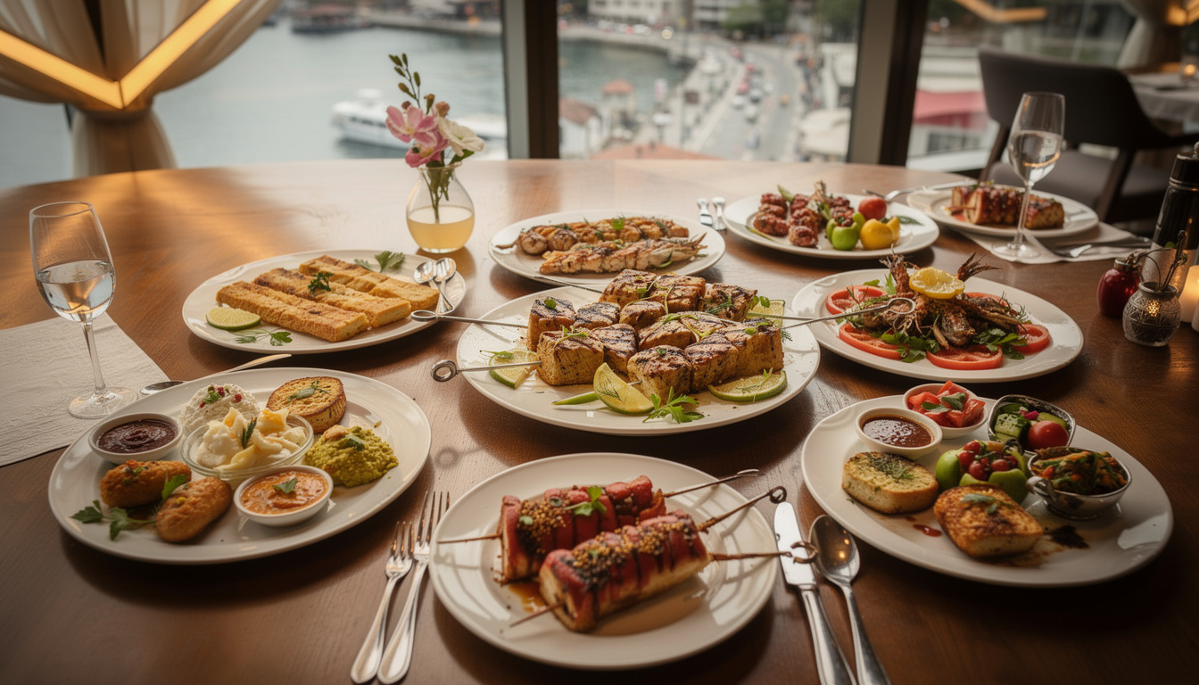 Ortaköy’de Balık ve Rakı Keyfi