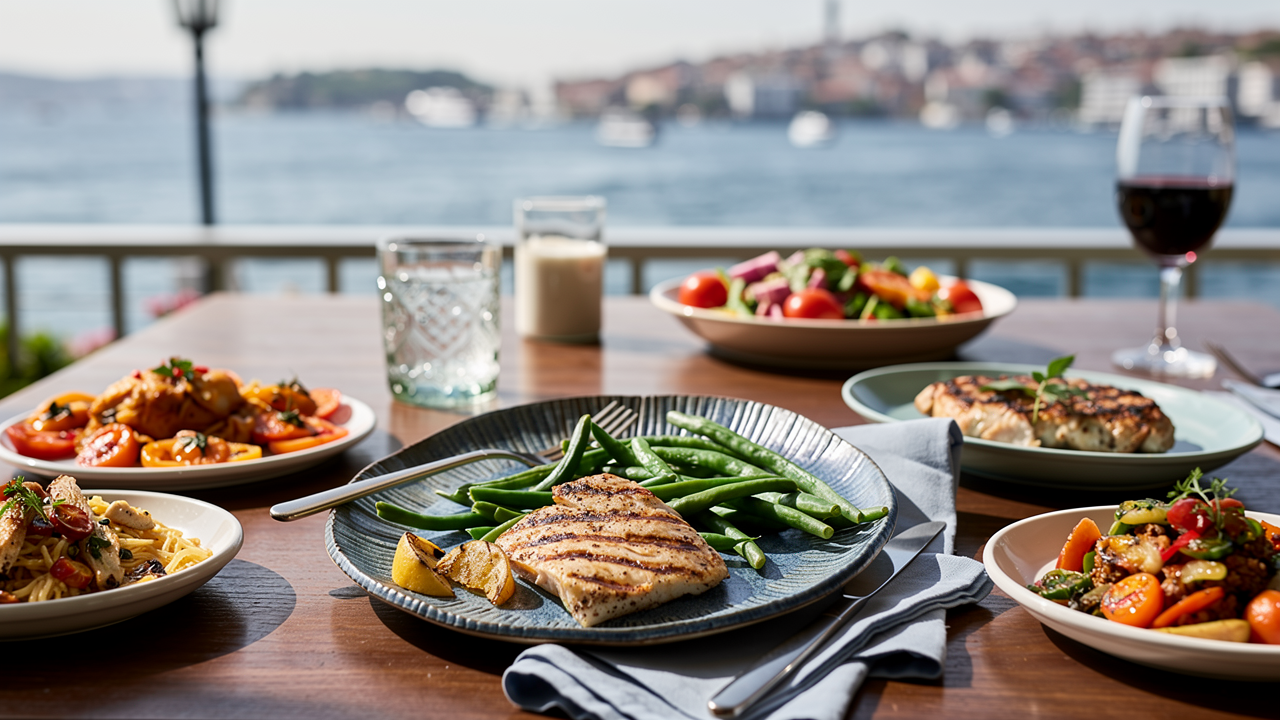 Fresh Sea Bream Dinner in Kirecburnu