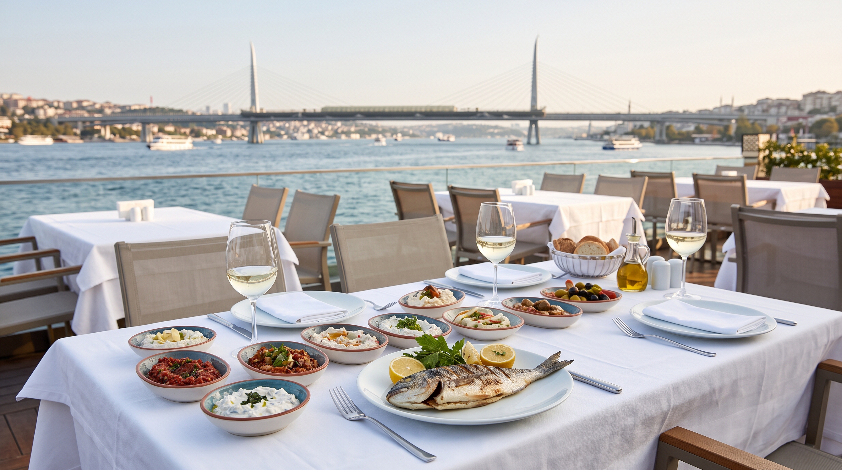 The Best Crispy Fried Calamari and Octopus Salad in Istanbul